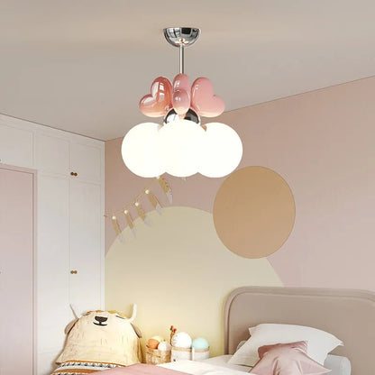 Lampe Enfant Suspension Moderne en Fer avec Lumière Chaude Ambiance Cosy - Luminous Place