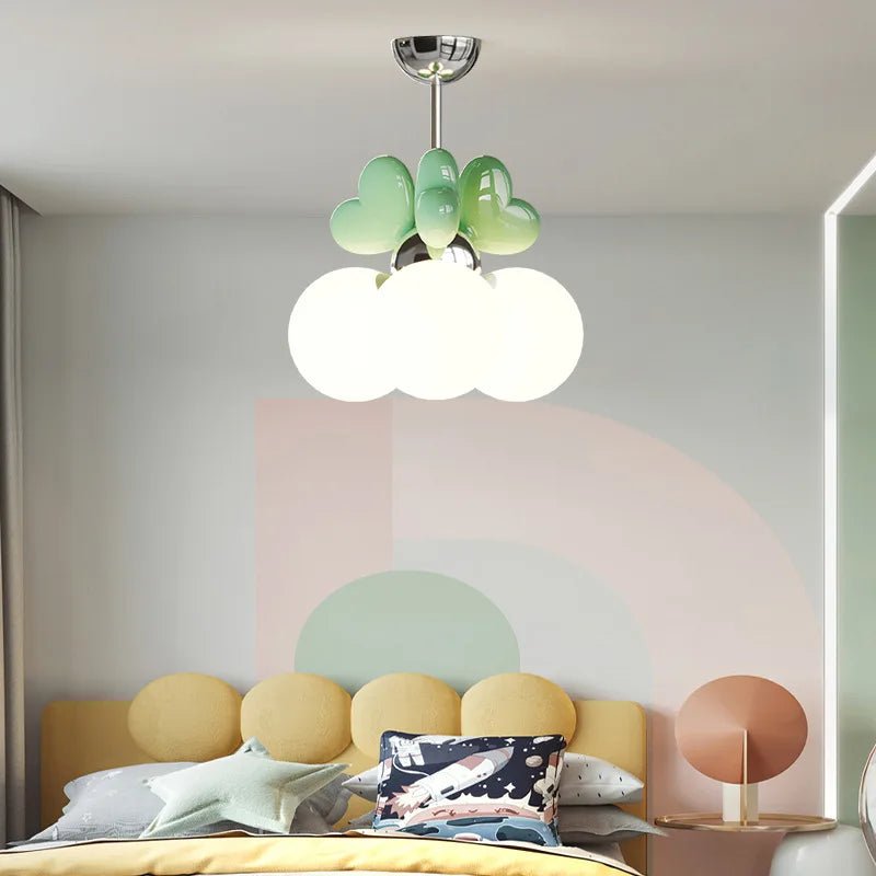 Lampe Enfant Suspension Moderne en Fer avec Lumière Chaude Ambiance Cosy - Luminous Place