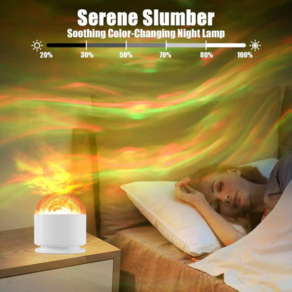 Lampe Enfant Veilleuse LED Galaxy 16 Couleurs Rotative USB Ambiance - Luminous Place