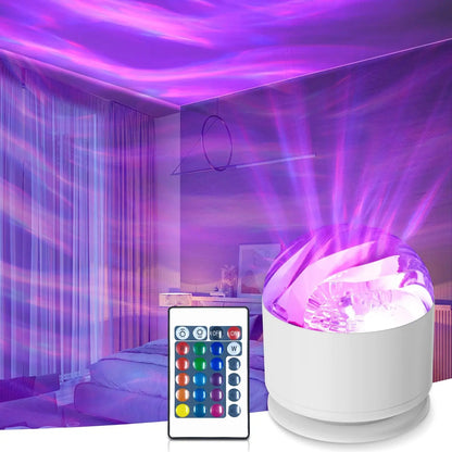 Lampe Enfant Veilleuse LED Galaxy 16 Couleurs Rotative USB Ambiance - Luminous Place