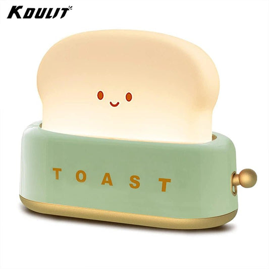 Lampe Enfant Veilleuse Rechargeable en Forme de Toast à Lumière Chaude - Luminous Place