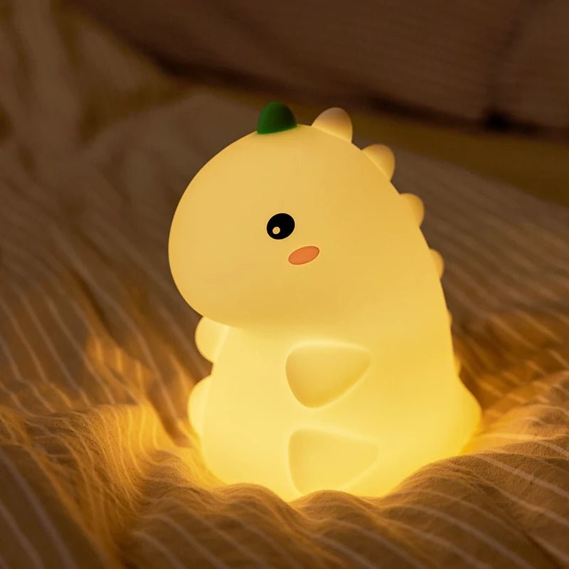 Lampe Enfant Veilleuse Silicone Girafe et Panda Lumière Chaude Rechargeable - Luminous Place