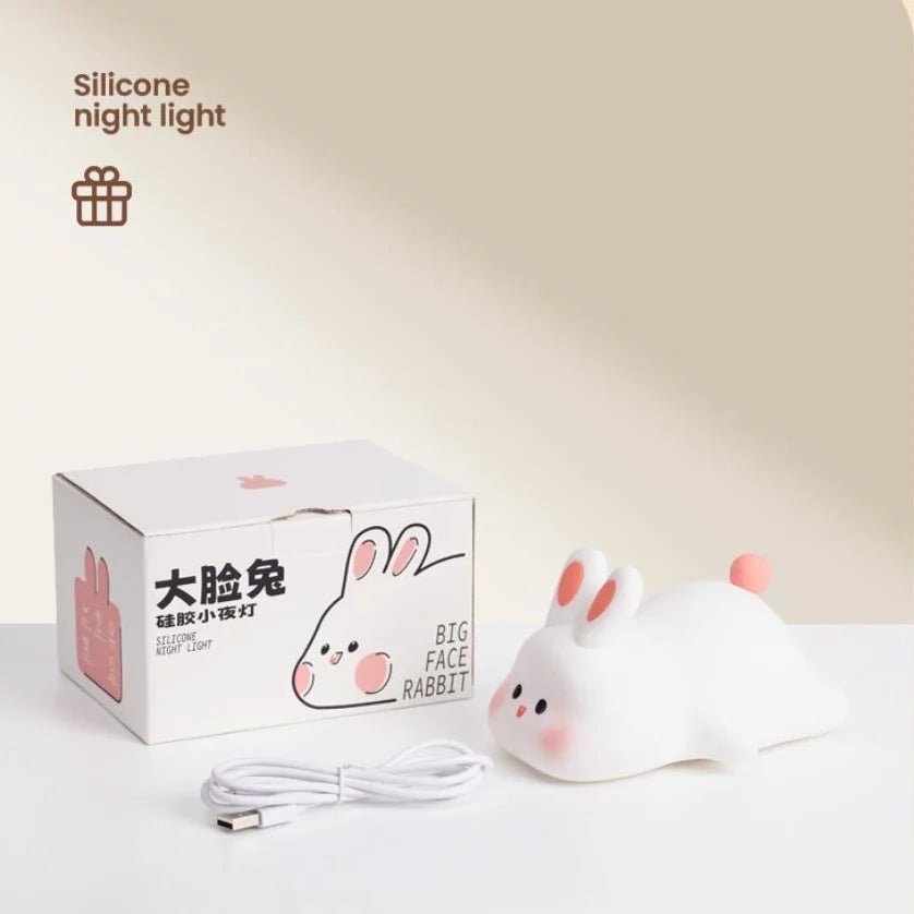 Lampe Enfant Veilleuse Silicone Girafe et Panda Lumière Chaude Rechargeable - Luminous Place