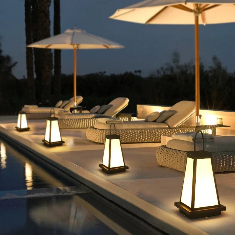 Luminaire Extérieur Aluminium Étanche IP65 pour Jardin et Pelouse - Luminous Place