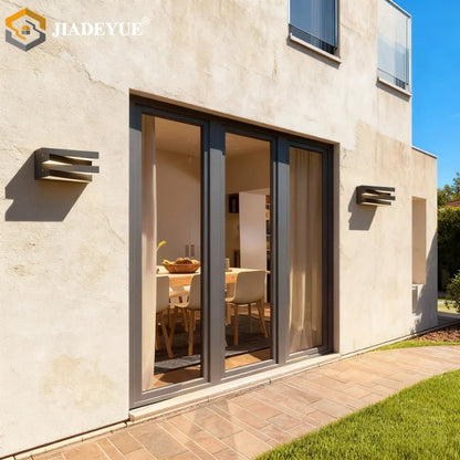 Luminaire Extérieur Applique Murale Carrée LED Moderne en Fer, Lumière Chaude - Luminous Place