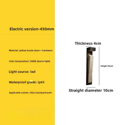 Luminaire Extérieur Applique Murale en Fer IP65, Design Moderne pour Terrasse et Villa - Luminous Place