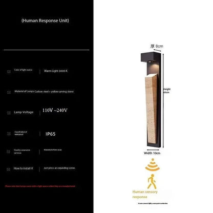 Luminaire Extérieur Applique Murale en Fer IP65, Design Moderne pour Terrasse et Villa - Luminous Place