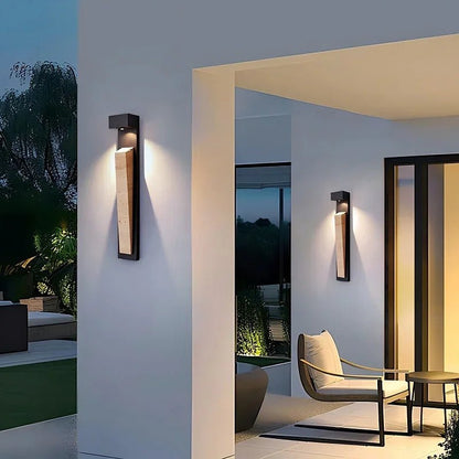 Luminaire Extérieur Applique Murale en Fer IP65, Design Moderne pour Terrasse et Villa - Luminous Place