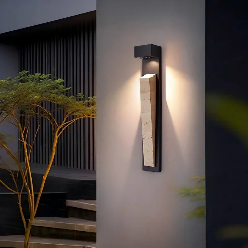 Luminaire Extérieur Applique Murale en Fer IP65, Design Moderne pour Terrasse et Villa - Luminous Place