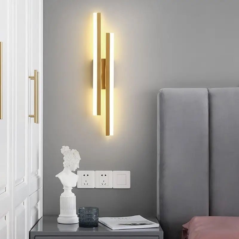 Luminaire Extérieur Applique Murale LED Métal et Acrylique, Design Moderne à Intensité Variable - Luminous Place