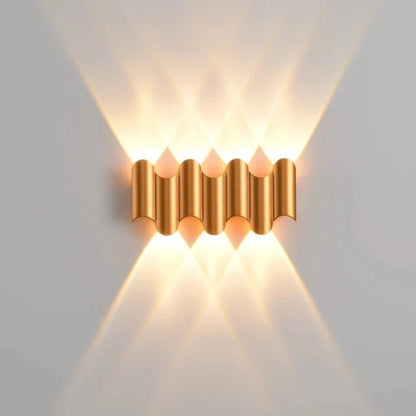 Luminaire Extérieur Applique Murale Moderne en Aluminium Noir IP65 - Luminous Place