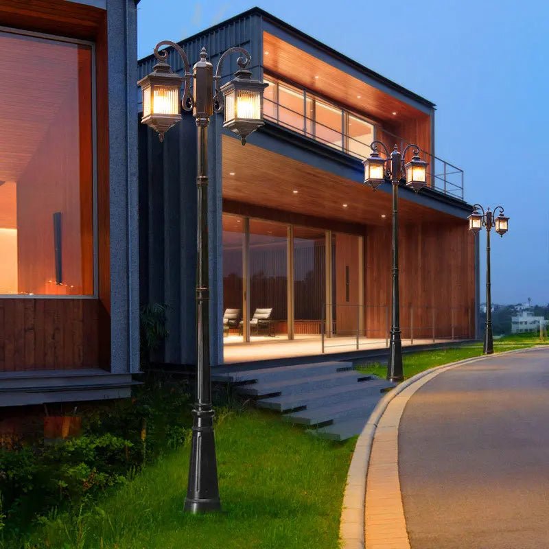 Luminaire Extérieur Double Extrémité en Aluminium IP65 pour Jardin et Paysage - Luminous Place