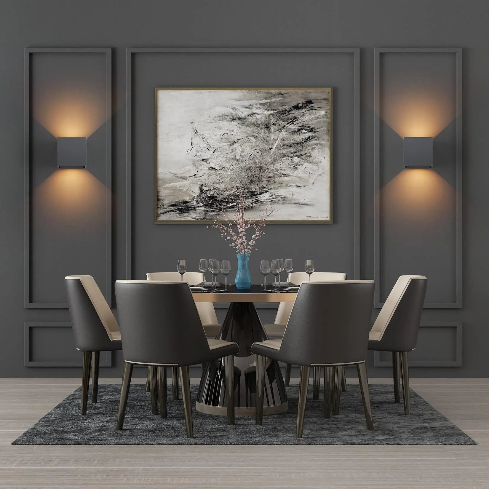 Luminaire Extérieur LED 2 pièces, cube étanche, lumière blanche réglable - Luminous Place