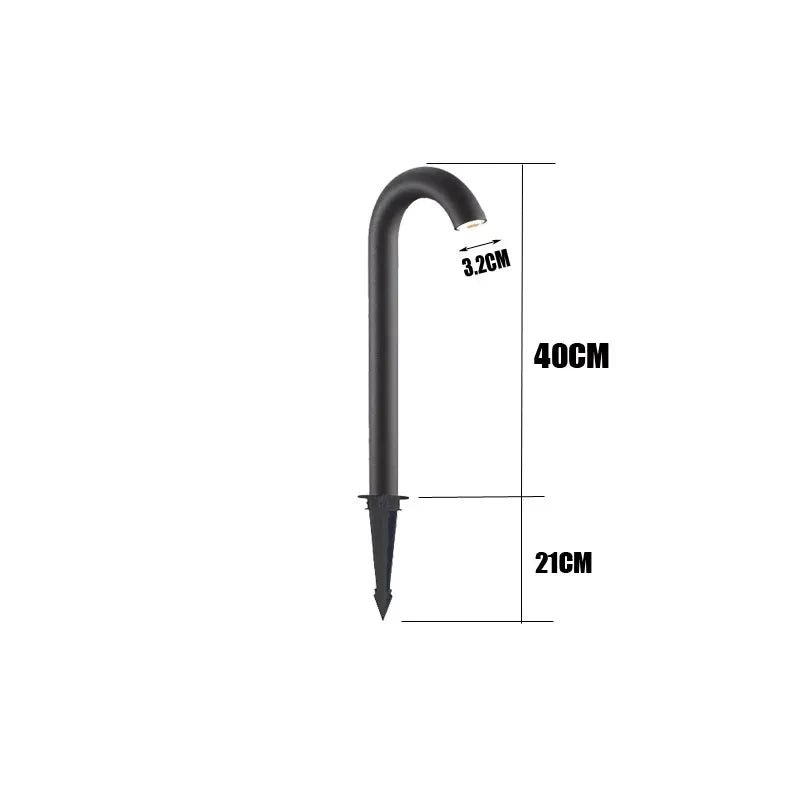 Luminaire Extérieur LED 5W en Aluminium Étanche au Design Moderne - Luminous Place