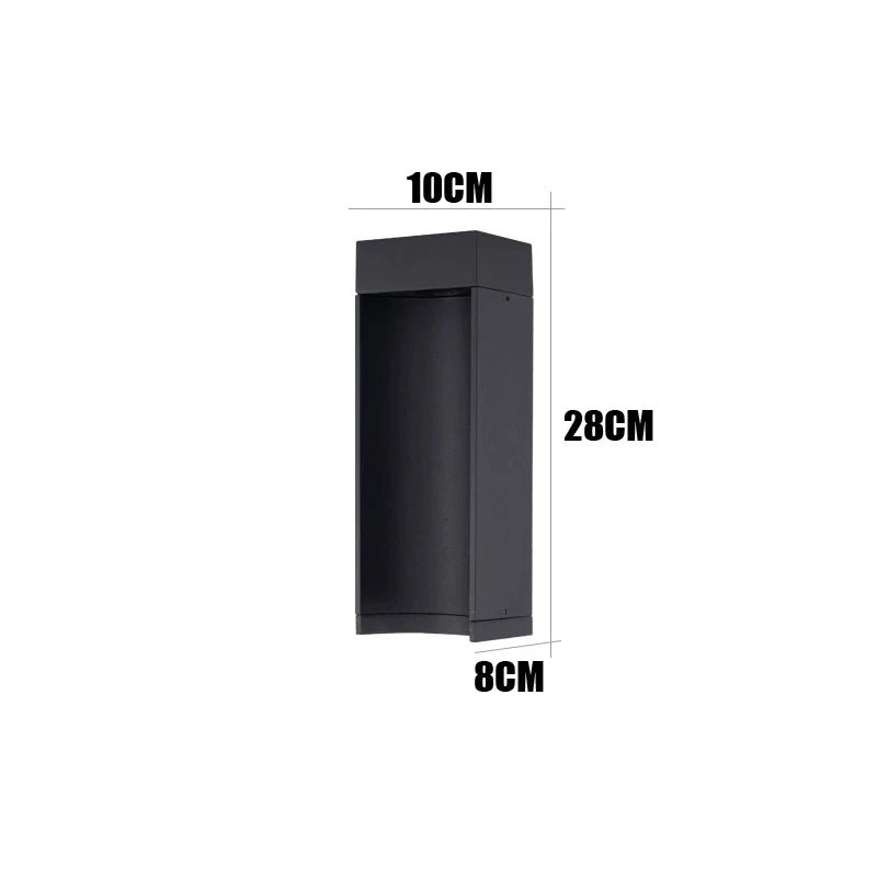 Luminaire Extérieur LED en Aluminium Moderne pour Pelouse et Cour, IP54 - Luminous Place