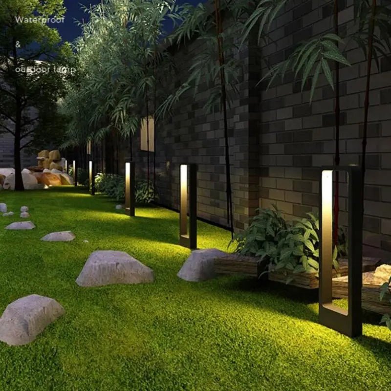 Luminaire Extérieur LED étanche en aluminium, design moderne pour jardin et cour - Luminous Place