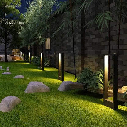 Luminaire Extérieur LED étanche en aluminium, design moderne pour jardin et cour - Luminous Place