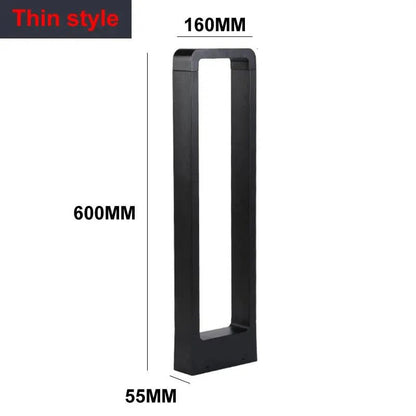 Luminaire Extérieur LED étanche en aluminium, design moderne pour jardin et cour - Luminous Place