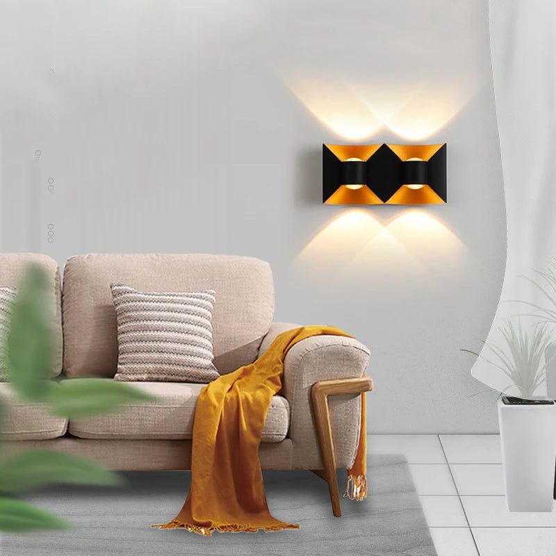 Luminaire Extérieur LED Étanche en Aluminium, Design Nordique Moderne, 6/10/12W, Lumière Chaude ou Blanche, AC 110/220V - Luminous Place