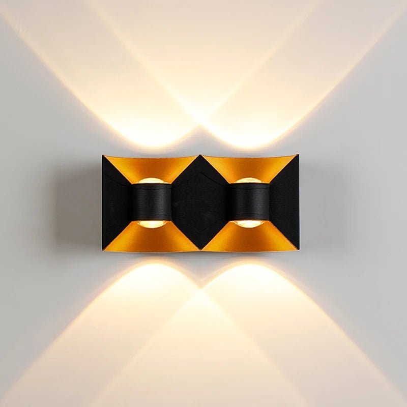 Luminaire Extérieur LED Étanche en Aluminium, Design Nordique Moderne, 6/10/12W, Lumière Chaude ou Blanche, AC 110/220V - Luminous Place