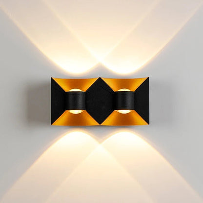 Luminaire Extérieur LED Étanche en Aluminium, Design Nordique Moderne, 6/10/12W, Lumière Chaude ou Blanche, AC 110/220V - Luminous Place