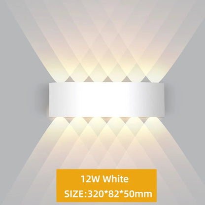 Luminaire Extérieur LED IP65 en alliage d’aluminium, lumière chaude ou blanche, design moderne - Luminous Place