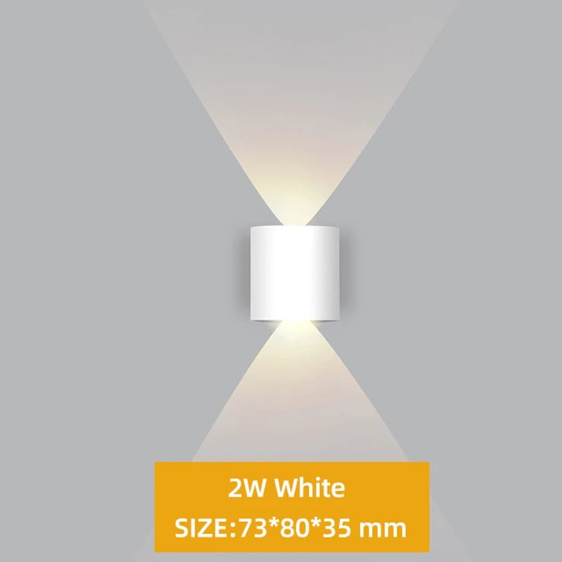 Luminaire Extérieur LED IP65 en alliage d’aluminium, lumière chaude ou blanche, design moderne - Luminous Place
