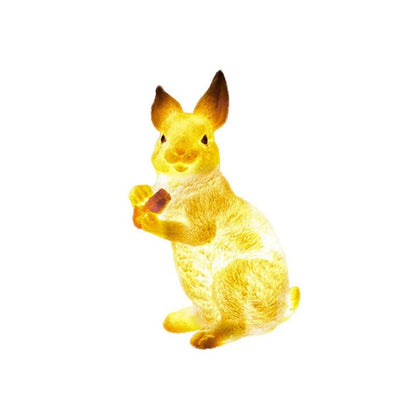 Luminaire Extérieur LED IP65 en Forme de Lapin et Feuille de Marijuana, Éclairage Jardin et Pelouse - Luminous Place