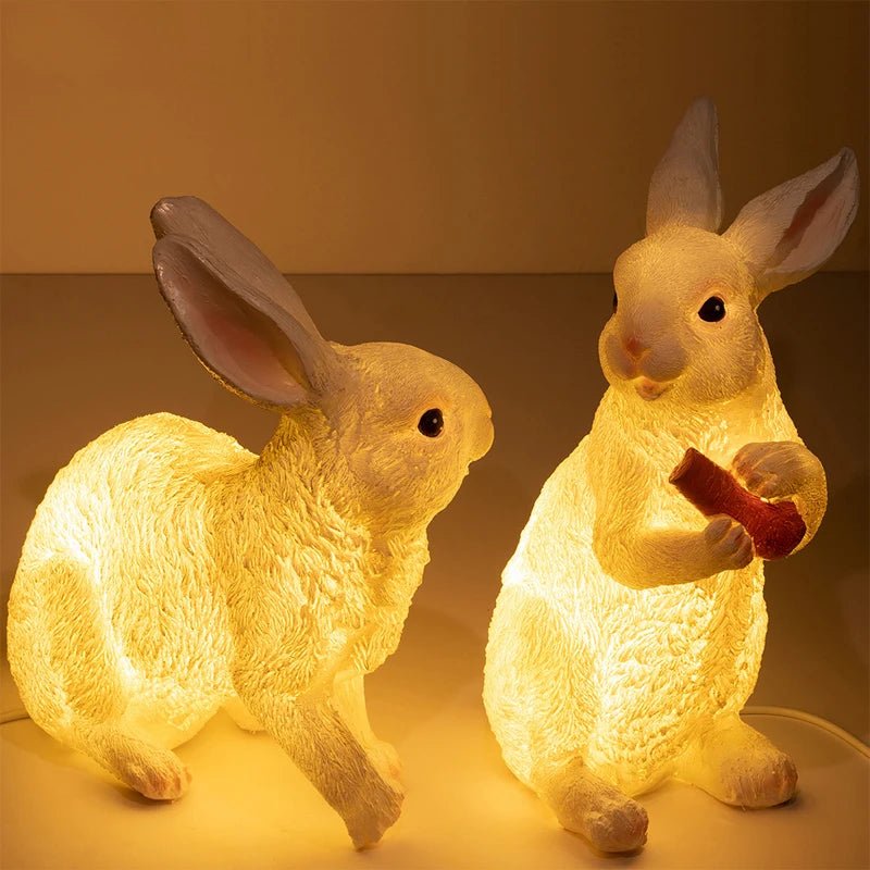 Luminaire Extérieur LED IP65 en Forme de Lapin et Feuille de Marijuana, Éclairage Jardin et Pelouse - Luminous Place