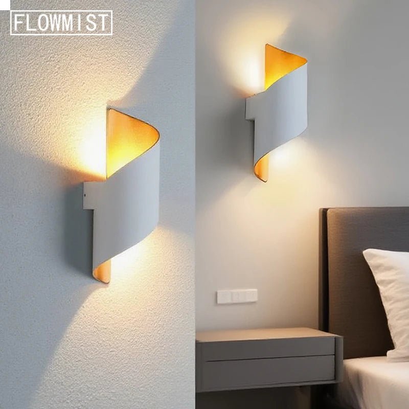 Luminaire Extérieur LED IP65 Spirale Design Nordique Lumière Chaude - Luminous Place