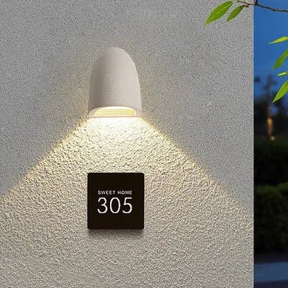 Luminaire Extérieur LED Nordique Terrazzo Étanche pour Mur et Terrasse - Luminous Place
