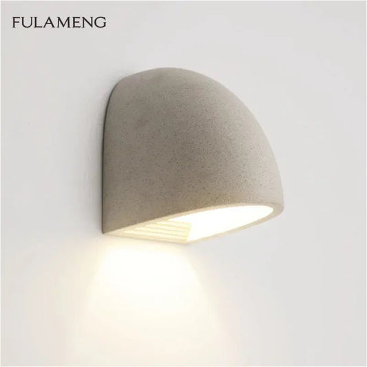 Luminaire Extérieur LED Nordique Terrazzo Étanche pour Mur et Terrasse - Luminous Place