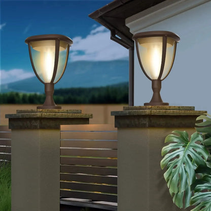 Luminaire Extérieur LED Solaire Étanche 360° pour Jardin et Garage - Luminous Place