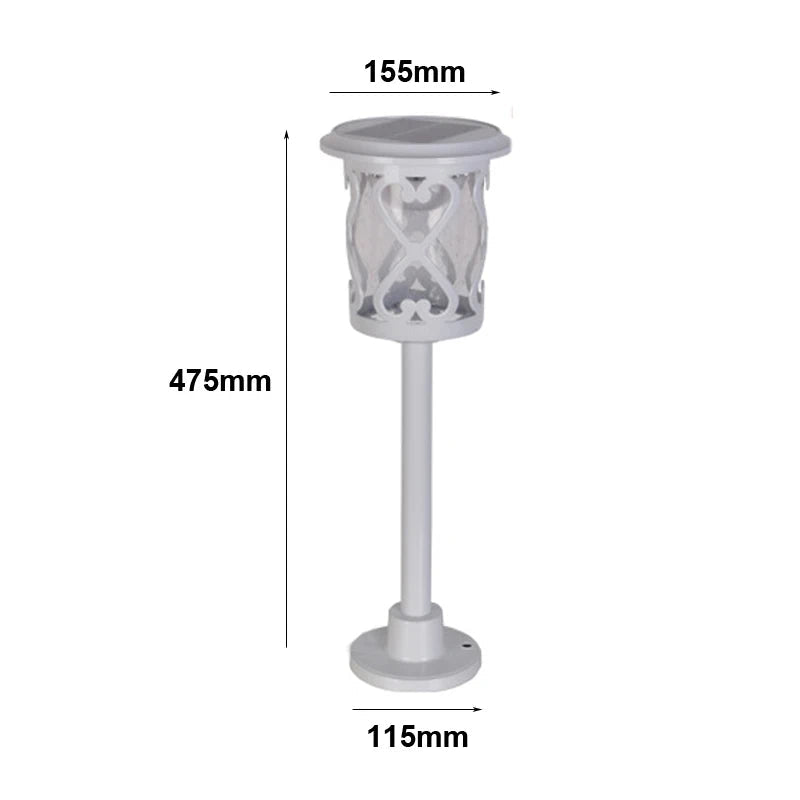 Luminaire Extérieur LED Solaire IP65 pour Jardin et Pelouse, Design Moderne - Luminous Place