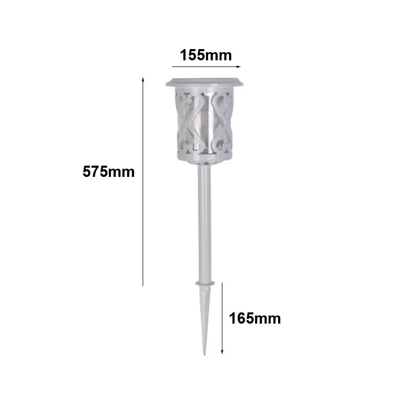 Luminaire Extérieur LED Solaire IP65 pour Jardin et Pelouse, Design Moderne - Luminous Place