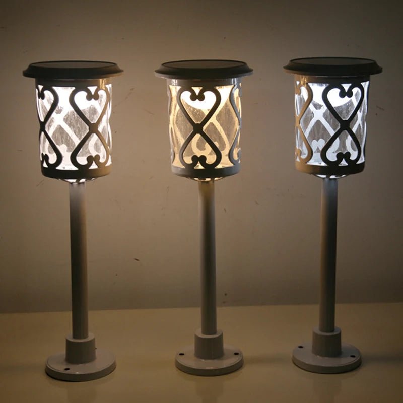 Luminaire Extérieur LED Solaire IP65 pour Jardin et Pelouse, Design Moderne - Luminous Place