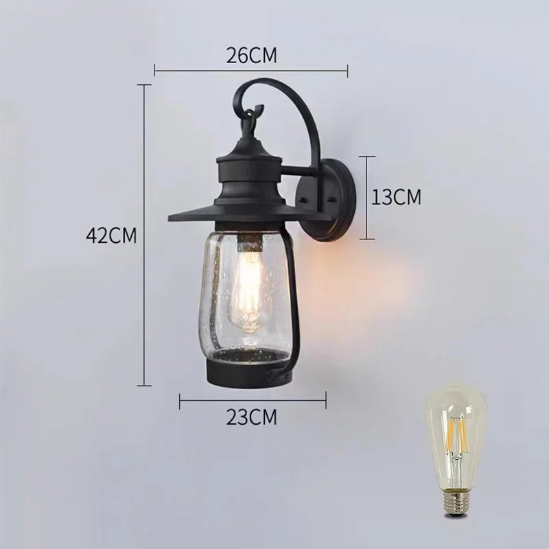 Luminaire Extérieur Moderne Étanche en Aluminium LED pour Balcon et Cour - Luminous Place