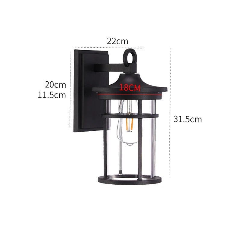 Luminaire Extérieur Moderne Étanche en Aluminium pour Villa et Jardin - Luminous Place