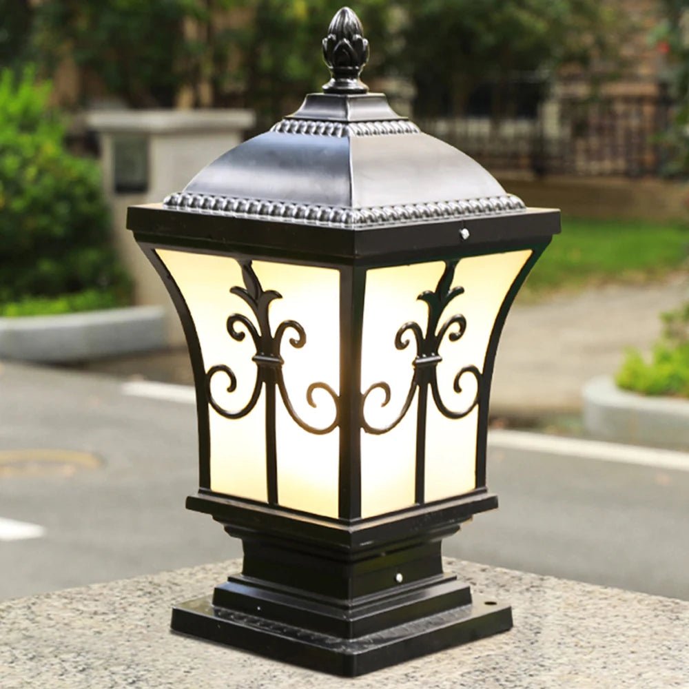 Luminaire Extérieur Pilier Aluminium IP44 pour Jardin et Entrée - Luminous Place