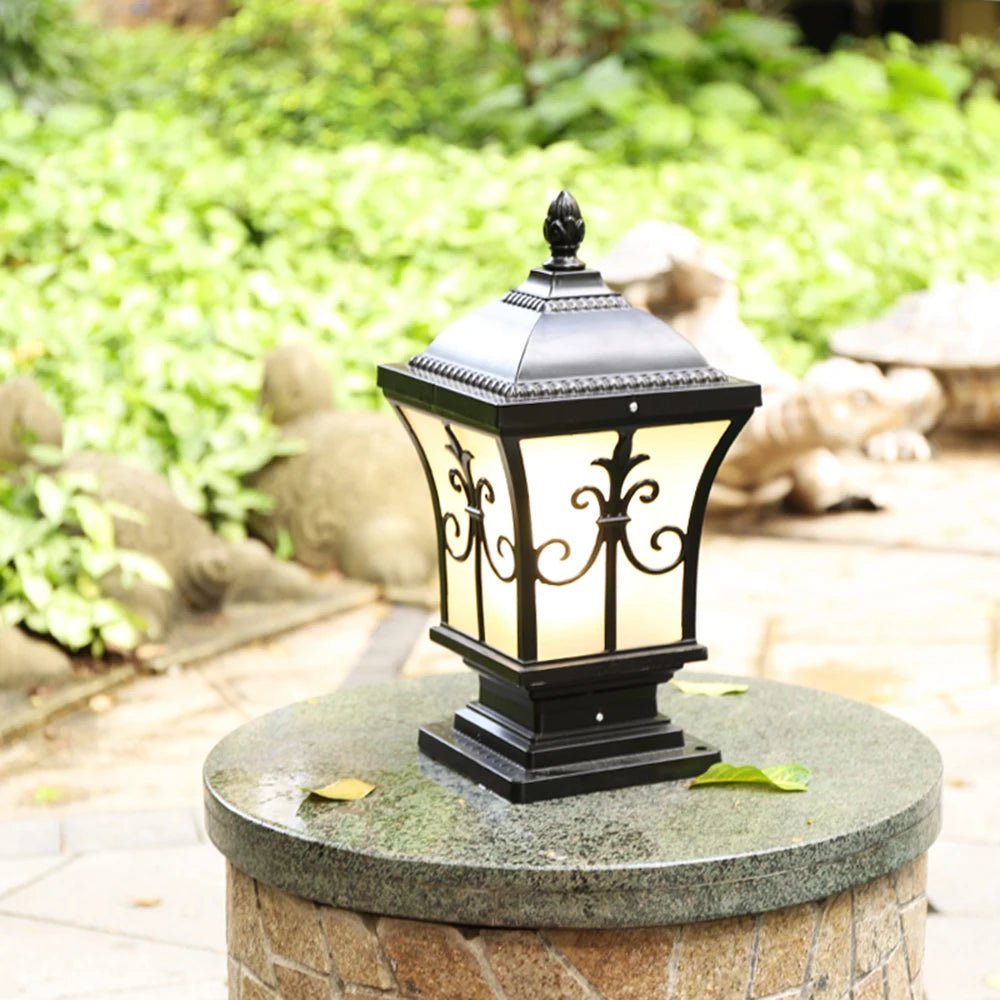 Luminaire Extérieur Pilier Aluminium IP44 pour Jardin et Entrée - Luminous Place