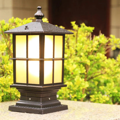 Luminaire Extérieur Pilier Aluminium IP44 pour Jardin et Entrée - Luminous Place