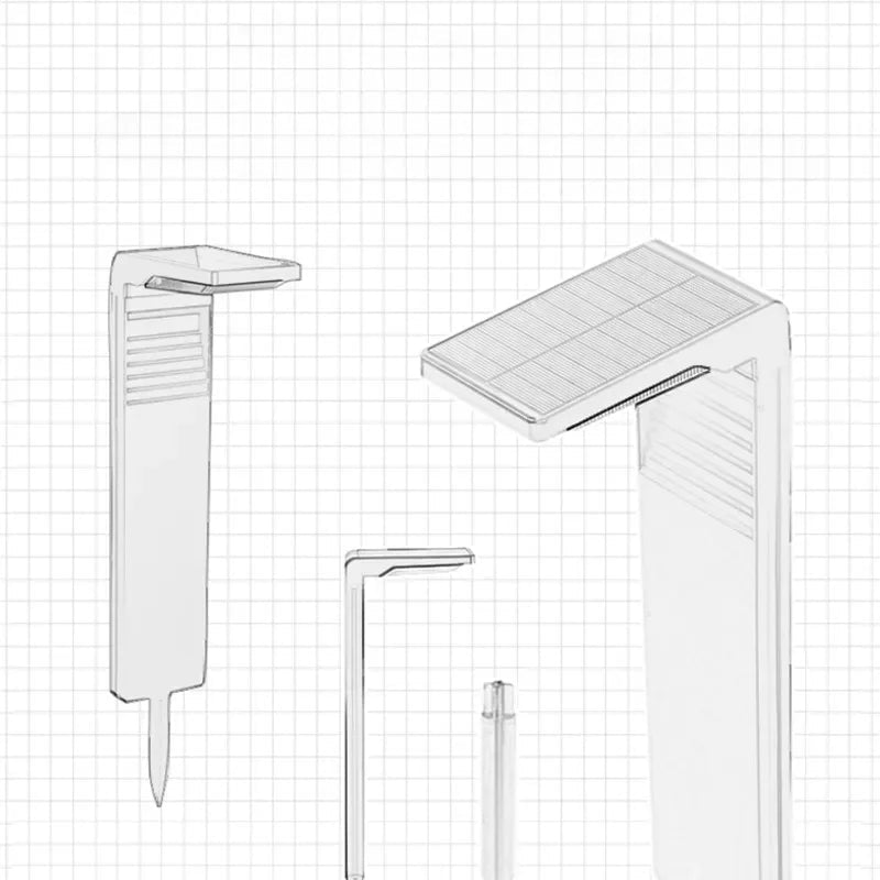 Luminaire Extérieur Solaire Enfichable Étanche pour Jardin et Pelouse - Luminous Place