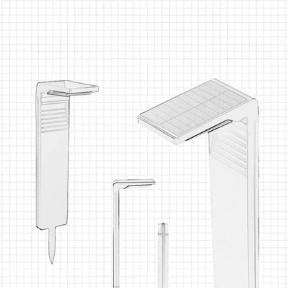 Luminaire Extérieur Solaire Enfichable Étanche pour Jardin et Pelouse - Luminous Place