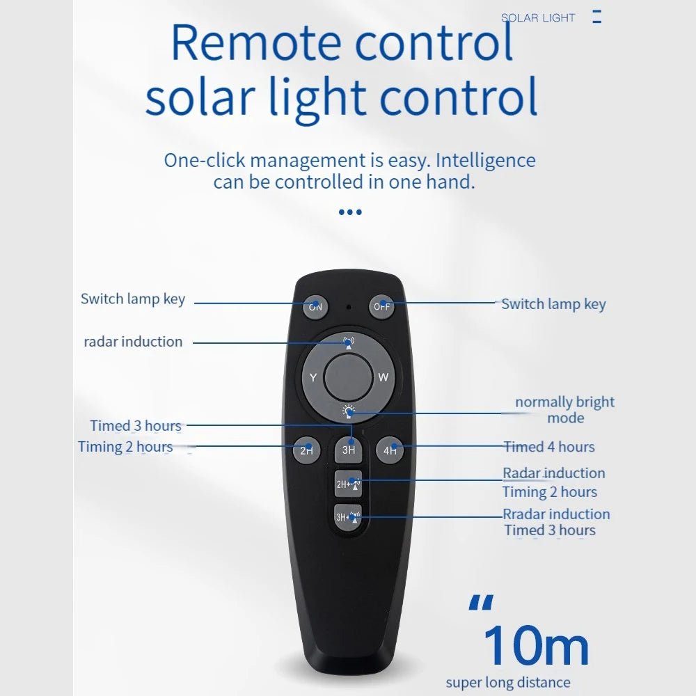 Luminaire Extérieur Solaire Étanche 6500K avec Capteur de Mouvement pour Sécurité - Luminous Place