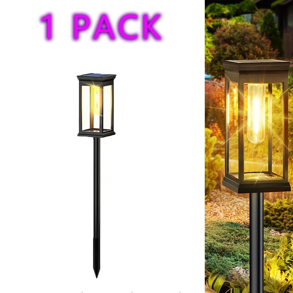 Luminaire Extérieur Solaire IP65 pour Jardin avec Lumière Chaude - Luminous Place