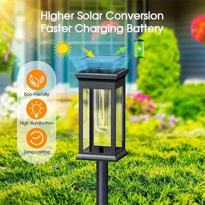 Luminaire Extérieur Solaire IP65 pour Jardin avec Lumière Chaude - Luminous Place
