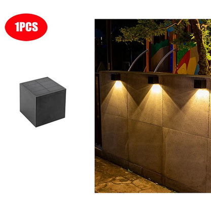 Luminaire Extérieur Solaire LED Carré IP65 pour Jardin et Mur - Luminous Place