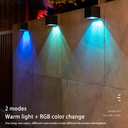 Luminaire Extérieur Solaire LED Carré IP65 pour Jardin et Mur - Luminous Place