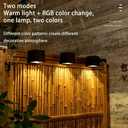 Luminaire Extérieur Solaire LED Carré IP65 pour Jardin et Mur - Luminous Place