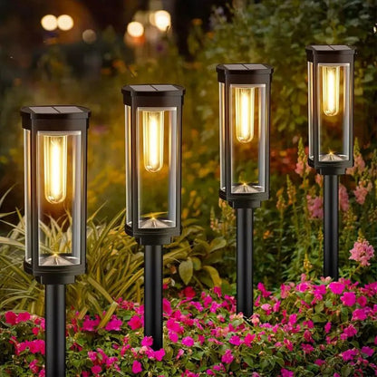 Luminaire Extérieur solaire LED étanche pour jardin et chemin, 1/2/4 pièces - Luminous Place
